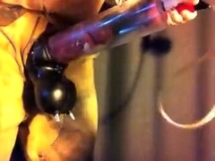 PUMPING THE BLOATED PECKER