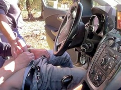 Car, amateur, big cock bareback