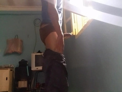 Jerk On My Neighbor From A Window Crevice