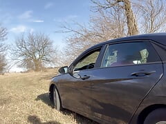 Gay Couple Fuckign Outdoors near a Wooded Spot In the Country