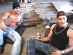 Guys love giving it to each other on the floor