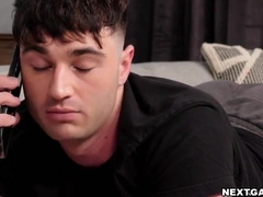 Julian Reaching Out To His Current Bf Michael And Ex Bf Blake To A 3some With Blake Wilder, Michael Boston And Julian Brady