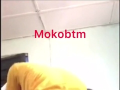 Railing on a long and meaty trouser snake