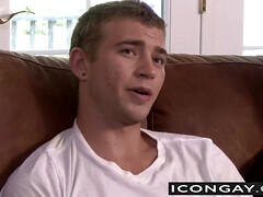 Hottie Hottie Ty forces huge dick into muscled Nick tight ass