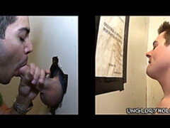 Glory hole switcheroo with Jay and Justin Valentine
