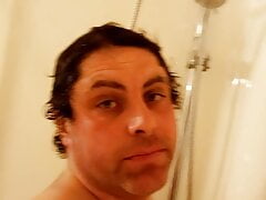Close up shower bathroom webcam show