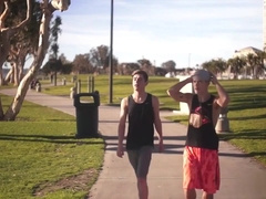 Passionate Sex That Started At The Playground - Twinks Gay Porn
