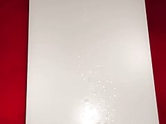 Cum on Glass