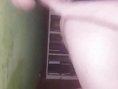 Crossdresser toy fuck