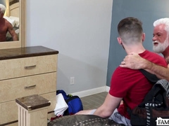 European Nick Milani Getting A Facial