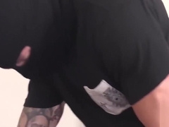 Tattooed Brad Powers smashing Leons sexy ass from behind