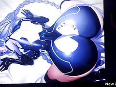 Hyperdimension Neptunia - Purple Heart Cumtribute