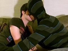 Twink gay foot fetish Aron seems all too glad to indulge him in his