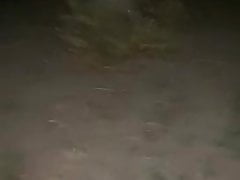 Getting sucked outdoor in park