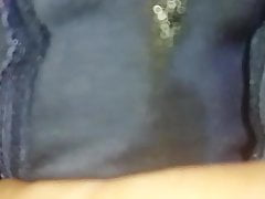pre cum brothers wife's panty