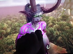 Tribute for Kittiocats Night Elf Demon Hunter