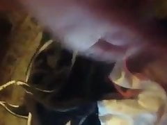cumming on two girls panties