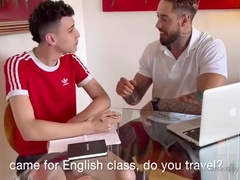 Amazing Adult Movie Homosexual Tattoo Exotic Pretty One With Lucas Andrade