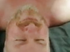 Son cums on his daddy