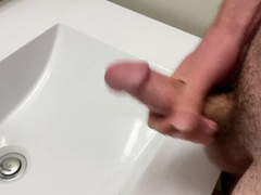Precum Cascades Before He Jizzes