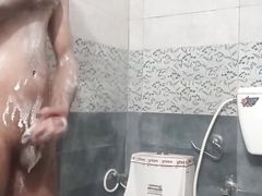Jerk off in Washroom