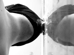 Amateur dildo deepthroating