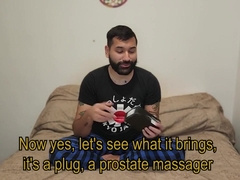Unboxing De Mi Nuevo Juguete Sexual - Sub Eng - Vellotatuado