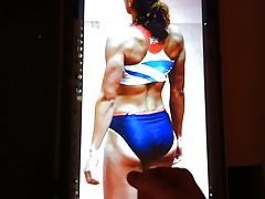 Jessica Ennis ASS Cum Tribute