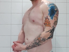 Urinating in trunks
