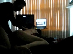 Raunchy dad boinking