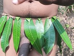 Wild tiger flashing in forest