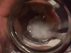 Thai girl Bees CUM in my glass.