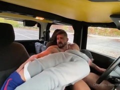 Blowjob In The Jeep - Sean Maygers And Gunnar Joseph