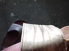 Slippers of a young neighbor.1