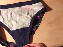Spraying neighbors panties