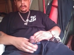 Spun blowing clouds on my own cock