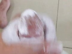 Soapy wanking