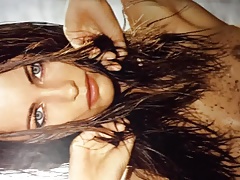 Cumshot on Kyla Cole tribute