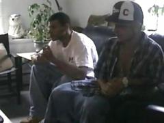 Bros meet up to watch porno and fist their dicks