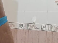 Its bathing time again with my hot sexy underwear