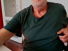 grandpa show on webcam