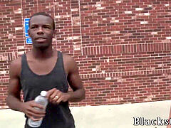 Micah Andrews Is prepped To Take A ebony pipe