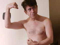 STEAMING Muscle Dudes in A Micro Panty! YUM