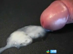 Uncut Foreskin Close-up: Jerk-off and Cum
