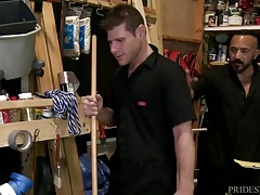 Daddy Alessio Romero gets Cock in Employees Ass