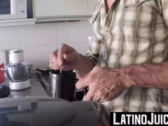 LatinoJuice.com - Cute curly twink Alex submits to his beefy stepuncles swift pounding