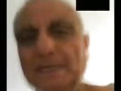 Handsome grandpa cumming