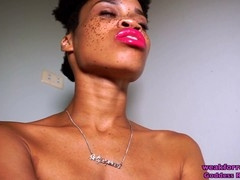 Ebony mistress dominates with BBC worship with gay themes