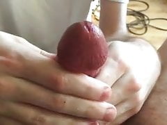 Epic frenulum hand job