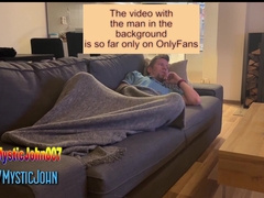 He caught me nutting and as I tasted my jizm